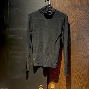 Zara see through turtleneck